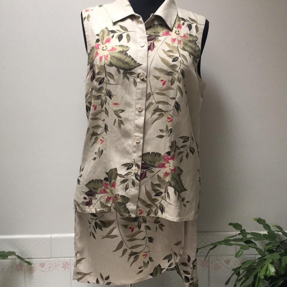 E P Pro Golf Skort and top set size L Silk tropic